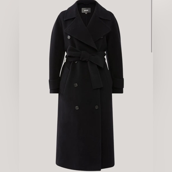 MACKAGE THEA BLACK S - BRAND NEW LADIES WOOL COAT - Picture 1 of 10